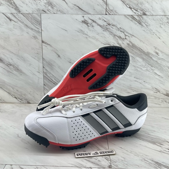 adidas Other - Adidas Heritage Tour Cycling Shoes White Silver Leather